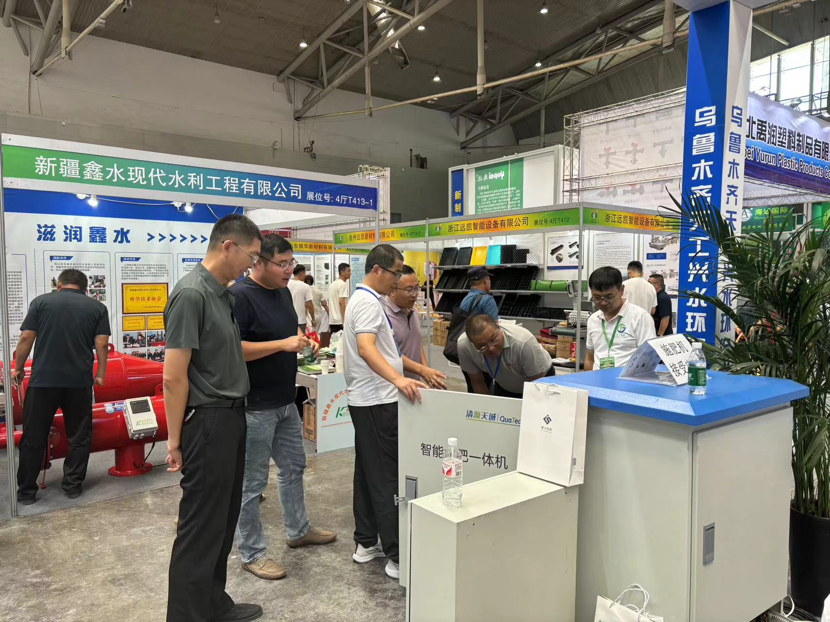 烏魯木齊天工興水環保科技有限公司在第22屆新疆國際農業博覽會上大放異彩